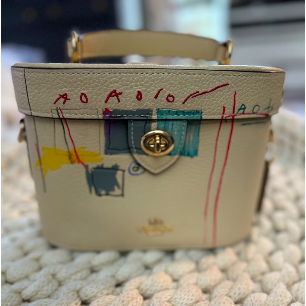 Used. Great Condition Coach Outlet X Jean Basquiat Kay Crossbody Bag
